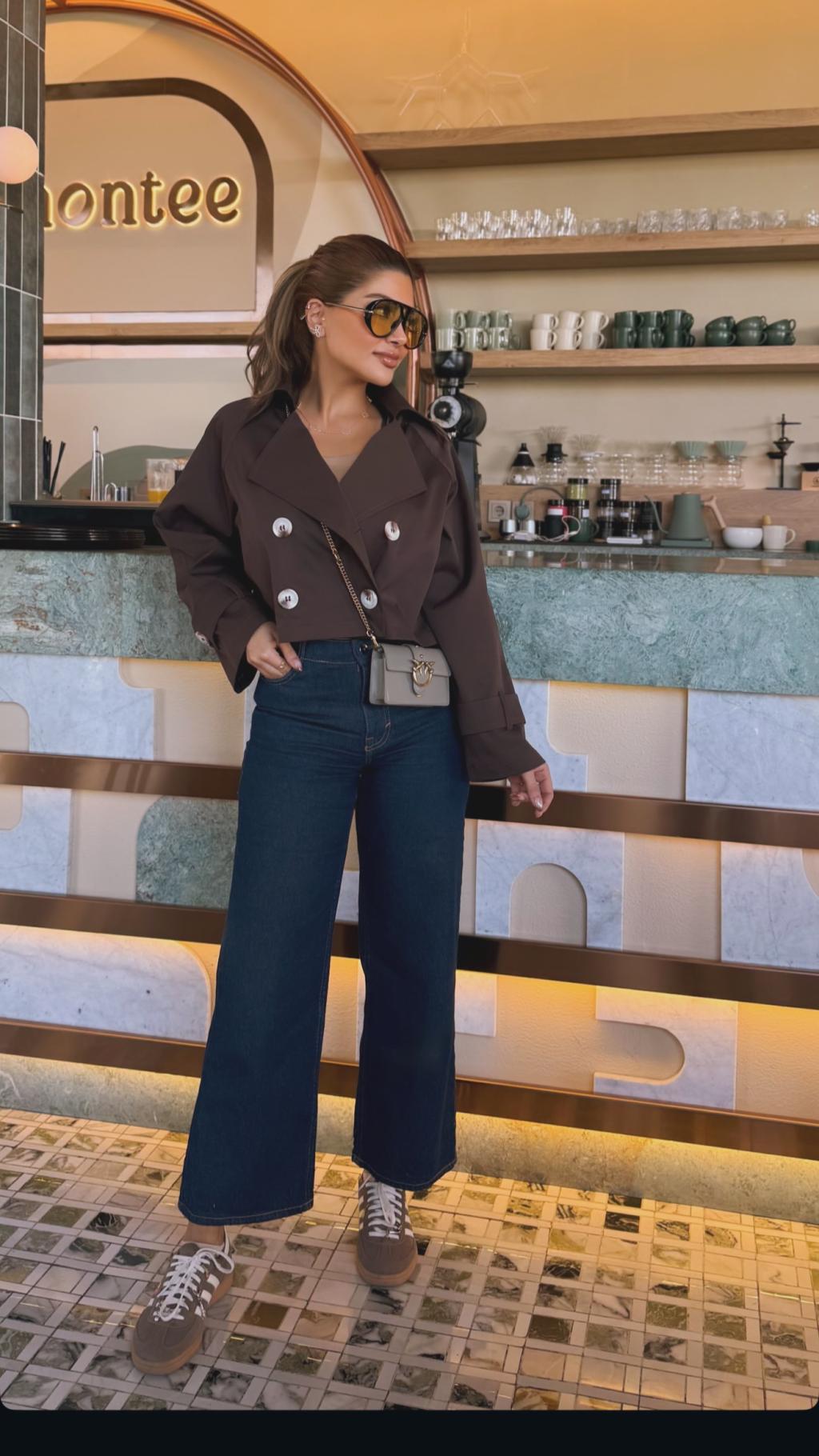 ترنچ کت مل دو تیکه